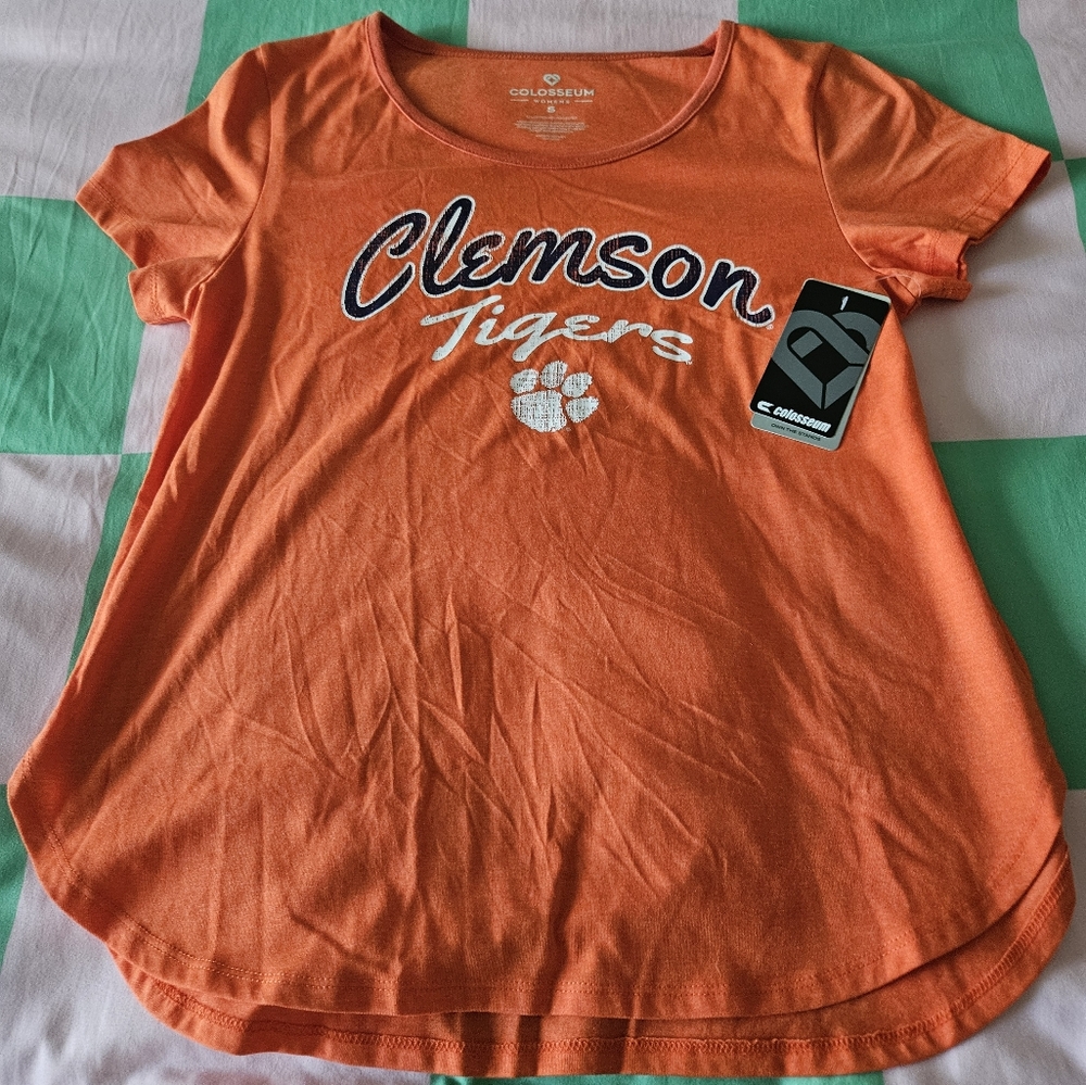 Clemson Tigers Collegiate Women's  T-shirt NWT